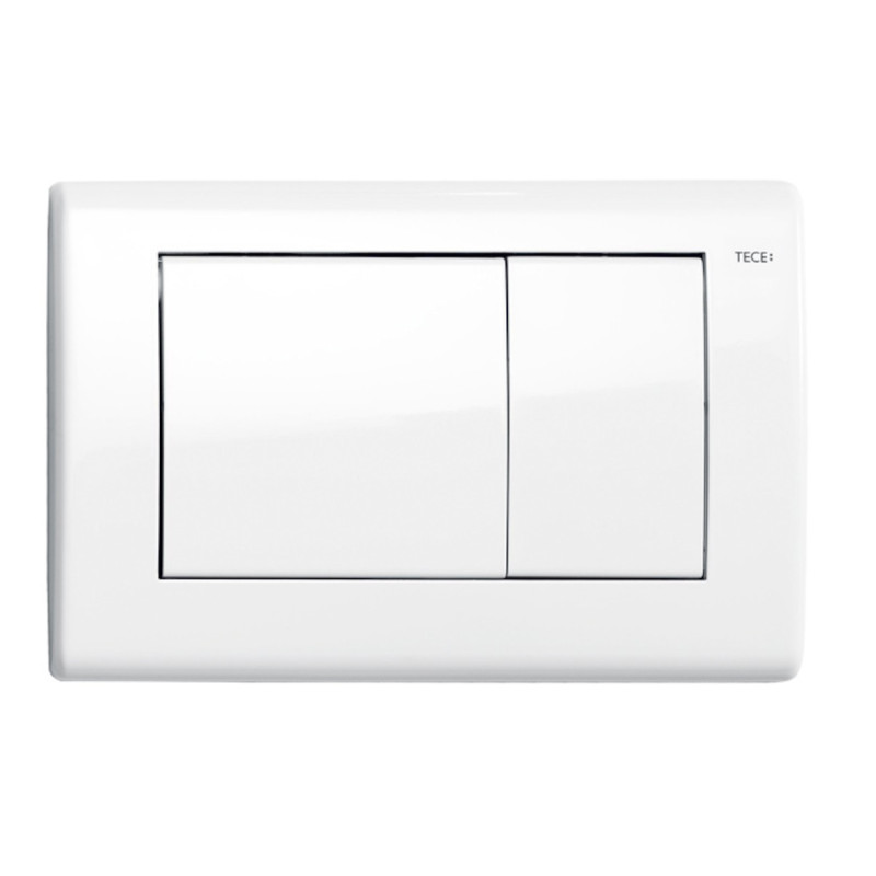 Ovládací tlačítko Tece Planus nerez bílá 9240324