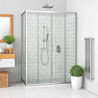 Boční zástěna ke sprchovým dveřím 80 cm Roth Lega Line 553-8000000-00-21