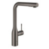 Dřezová baterie GROHE Essence New s vytahovací sprškou Hard Graphite 30270A00