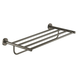 Držák ručníků GROHE Essentials kartáčovaný Hard Graphite G40800AL1