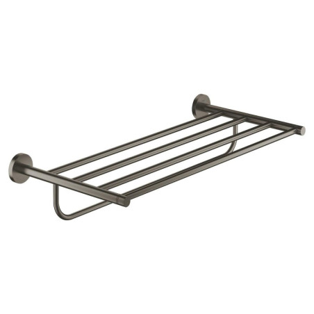 Držák ručníků GROHE Essentials kartáčovaný Hard Graphite G40800AL1