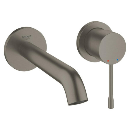 Umyvadlová baterie GROHE Essence New bez podomítkového tělesa Brushed Hard Graphite 19408AL1