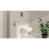 Wc s prkénkem softclose závěsné GROHE Bau Ceramic alpská bílá zadní odpad 39351000