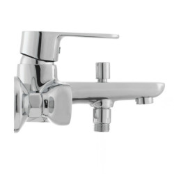 Vanová baterie SIKO Lucida bez sprchového setu 150 mm chrom SIKOBSLU222