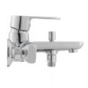 Vanová baterie SIKO Lucida bez sprchového setu 150 mm chrom SIKOBSLU222