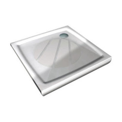 Sprchová vanička čtvercová Ravak 90x90 cm litý mramor XA037701010