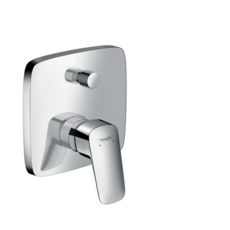 Sprchová a vanová baterie Hansgrohe Logis bez podomítkového tělesa chrom 71405000