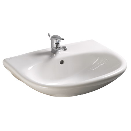 Umyvadlo Fayans Neo 50x40 cm, otvor pro baterii uprostřed H8103900001771