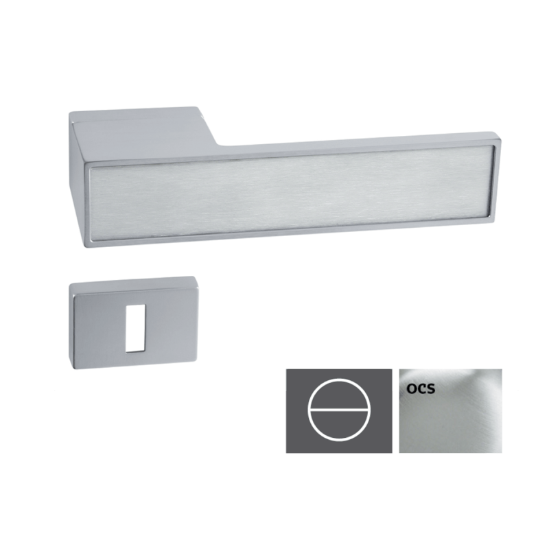 Klika Naturel BIG VARIO-RT, cr broušený, WC BIGVARIORTOCSWC