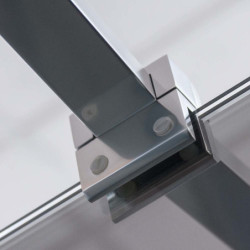 Sprchová zástěna walk-in 120 cm Roth Walk In Line 941-1200000-00-02