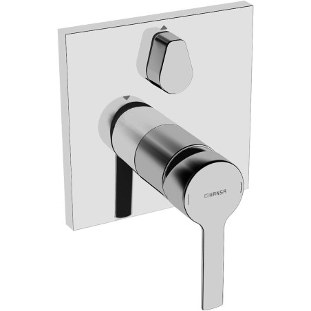 Sprchová a vanová baterie Hansa Ronda bez podomítkového tělesa chrom 83843583