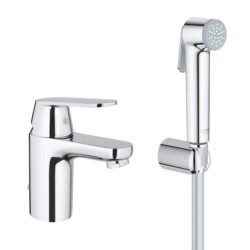Umyvadlová baterie GROHE Eurosmart Cosmopolitan s bidetovou sprškou chrom 23125000