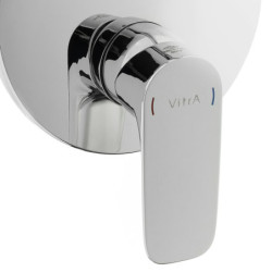 Sprchová a vanová baterie VitrA S50 bez podomítkového tělesa chrom SIKOBVIS50215