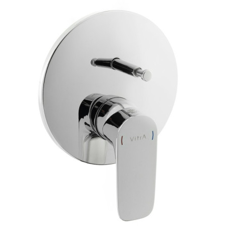 Sprchová a vanová baterie VitrA S50 bez podomítkového tělesa chrom SIKOBVIS50215