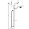 Sprchový set Hansgrohe Crometta 85 chrom 27728000