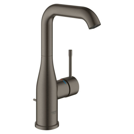 Vysoká umyvadlová baterie GROHE Essence New s otočným raménkem Brushed Hard Graphite 32628AL1