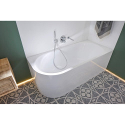 Volně stojící vana Kaldewei Centro Duo 1 180x80 cm smaltovaná ocel 200940413001