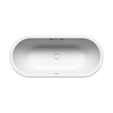 Oválná vana Kaldewei Centro Duo Oval 180x80 cm smaltovaná ocel levá i pravá alpská bílá 282810113001