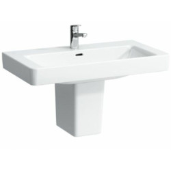 Nábytkové umyvadlo Laufen Pro S 85x46 cm otvor pro baterii uprostřed 1396.5.000.104.1