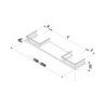 Deska pod umyvadlo Jika Cubito x47x3,6 dub H46J4240145191