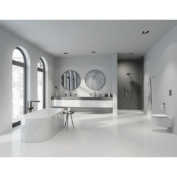 Držák sprchy GROHE Rainshower neutral Brushed Hard Graphite 27074AL0