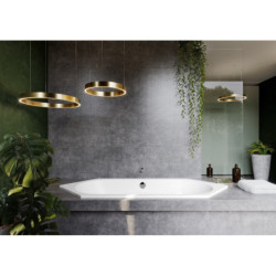 Speciální vana Kaldewei Vaio Duo 6 210x80 cm smaltovaná ocel 233230003001