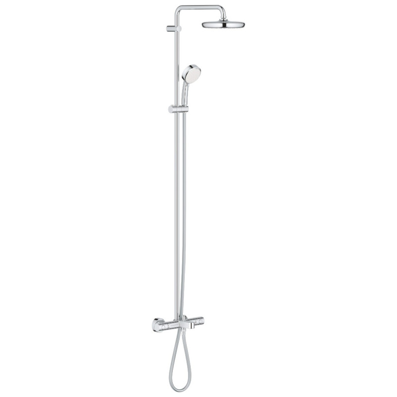 Sprchový systém GROHE New Tempesta Cosmopolitan System s termostatickou baterií chrom 26223001