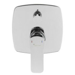 Sprchová a vanová baterie Optima Cube Way včetně podomítkového tělesa chrom CU215