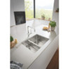 Dřezová baterie GROHE Minta s otočným raménkem chrom 32488000