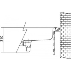 Dřez Franke SID 610 černá 114.0264.011