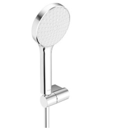 Sprchová hlavice s hadicí Hansa Activejet šedá/chrom 84380113