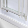 Boční zástěna ke sprchovým dveřím 90 cm Roth Lega Line 412-9000000-04-02