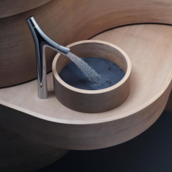 Umyvadlová baterie Hansgrohe Axor Starck Organic s neuzavíratelným vtokem chrom 12013000