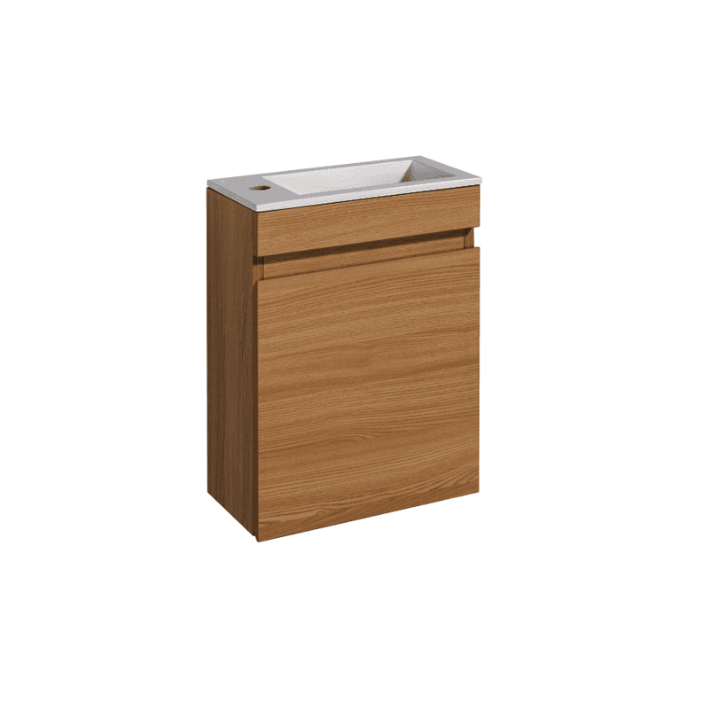 Koupelnová skříňka s umyvadlem Naturel Verona 40x53,2x22 cm světlé dřevo VERONA40SD35111753081