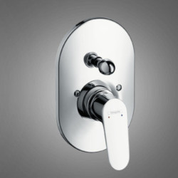 Sprchová a vanová baterie Hansgrohe Focus bez podomítkového tělesa chrom 31947000