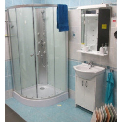 Koupelnová skříňka s umyvadlem Multi Praxis 51,7x41,2 cm bílá SPAMELIA