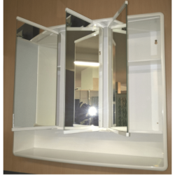 Zrcadlová skříňka Jokey Lymo 58x49 cm plast GALZRCB