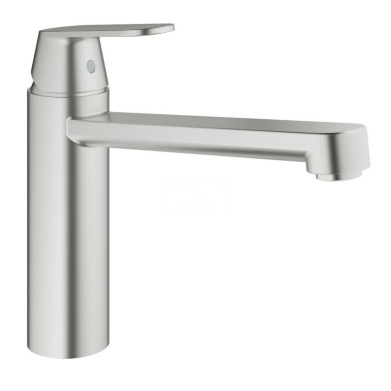 Dřezová baterie GROHE Eurosmart Cosmopolitan s otočným raménkem supersteel 30193DC0