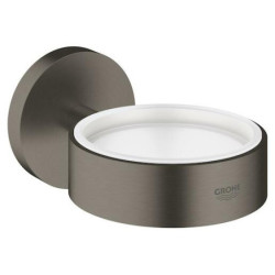 Mýdlenka GROHE Essentials bez skleničky kartáčovaný Hard Graphite G40369AL1