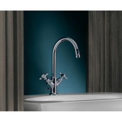 Umyvadlová baterie Hansgrohe Axor Montreux s výpustí chrom 16502000