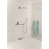 Sprchová baterie Hansgrohe ShowerTablet Select s poličkou 150 mm bílá/chrom 13184400