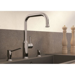 Dřezová baterie Blanco Livia-S s vytahovací sprškou chrom 521288