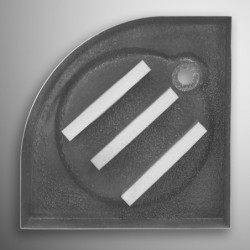 Sprchová vanička čtvrtkruhová Roth 90x90 cm akrylát 8000030