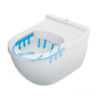 Wc závěsné Duravit Starck 3 zadní odpad 2527090000