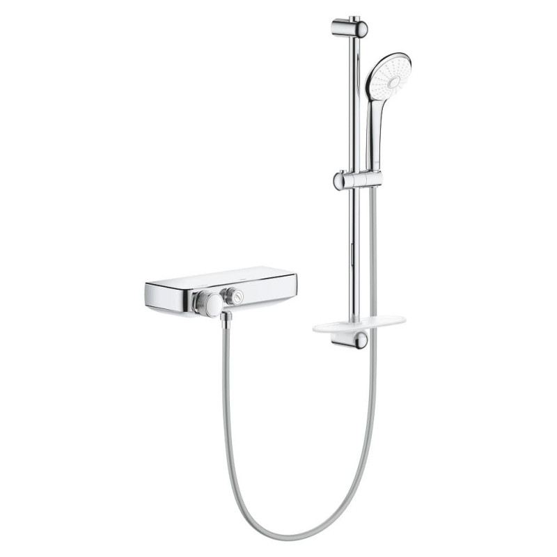 Termostat GROHE Smart Control s termostatickou baterií 150 mm chrom 34720000