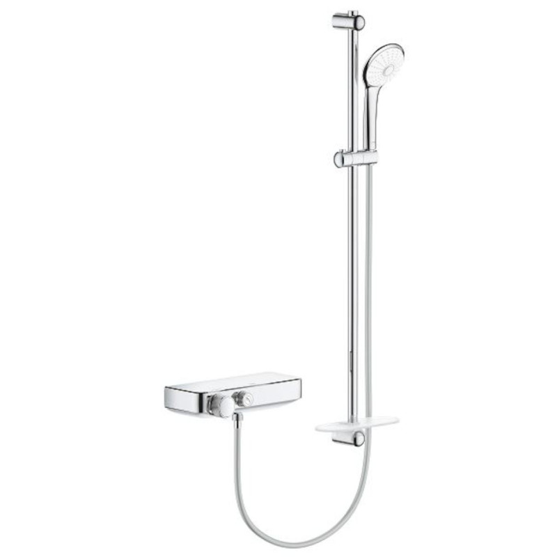 Termostat GROHE Smart Control s termostatickou baterií 150 mm chrom 34721000
