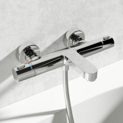 Vanová baterie Ravak Termo TE023.00150 bez sprchového setu 150 mm chrom X070097