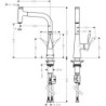 Dřezová baterie Hansgrohe Metris Select M71 s vytahovací sprškou vzhled nerezu 14857800
