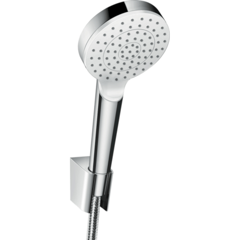 Sprchová hlavice s hadicí Hansgrohe Crometta bílá/chrom 26568400