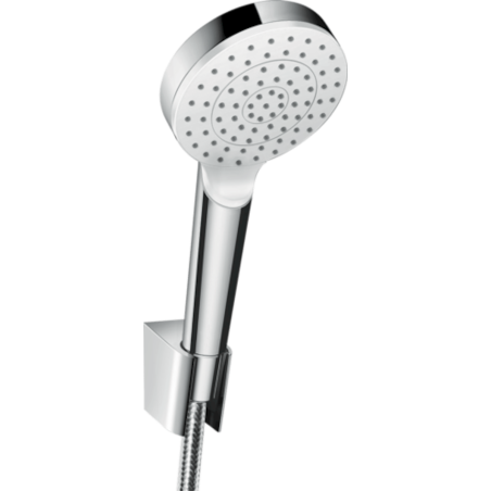 Sprchová hlavice s hadicí Hansgrohe Crometta bílá/chrom 26568400